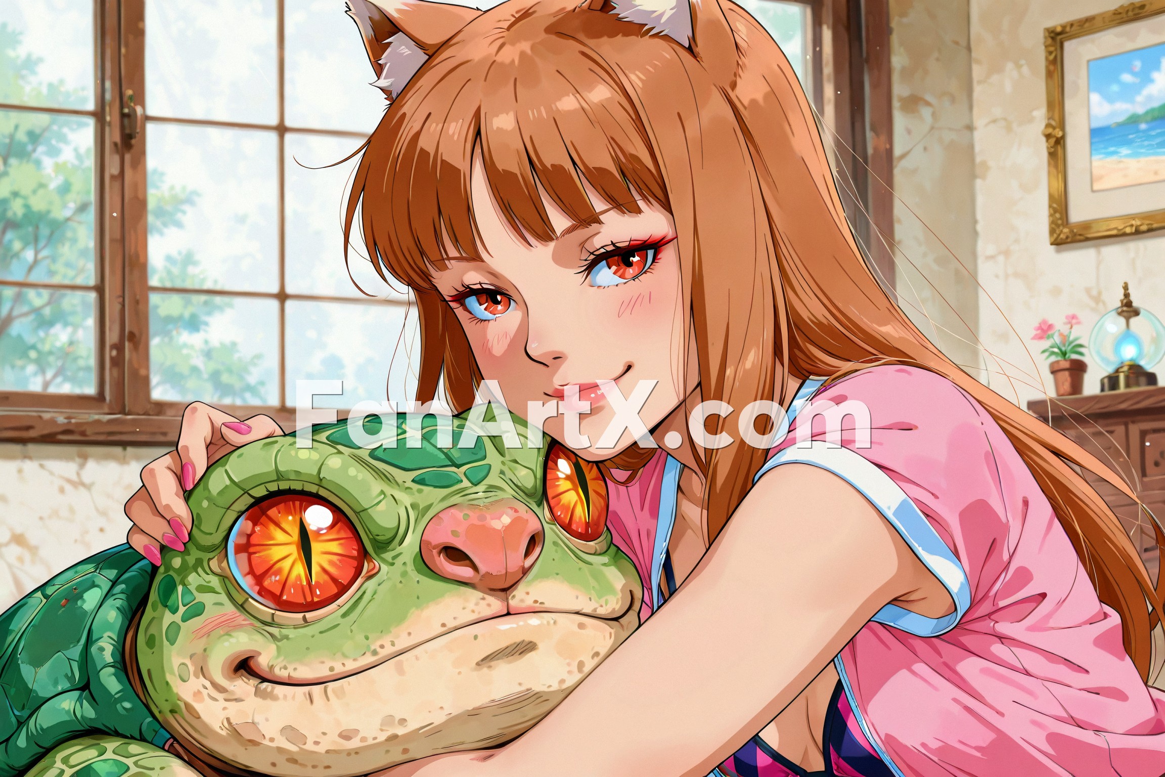 Holo fanart - Spice and Wolf characters 2913551